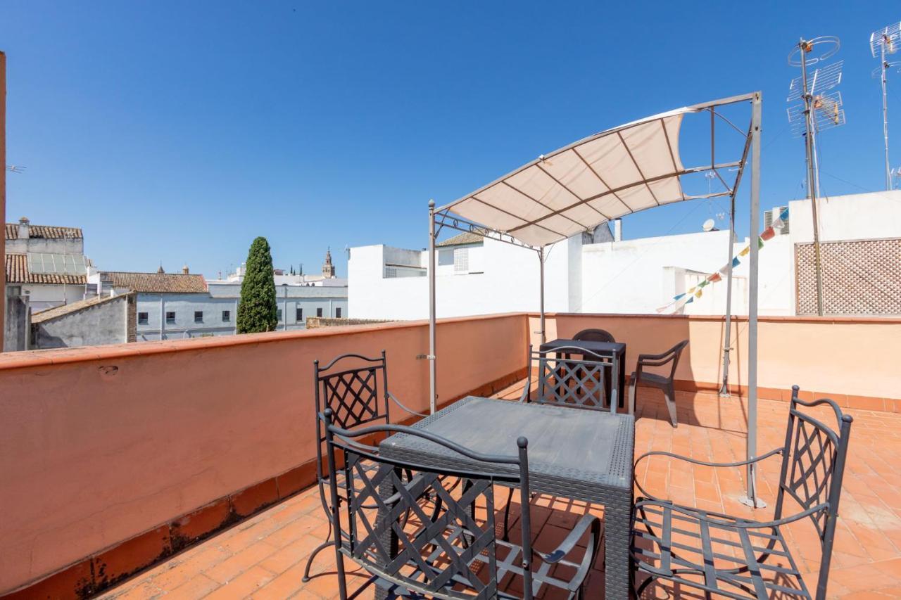 Puerta San Esteban Apartman Sevilla Kültér fotó