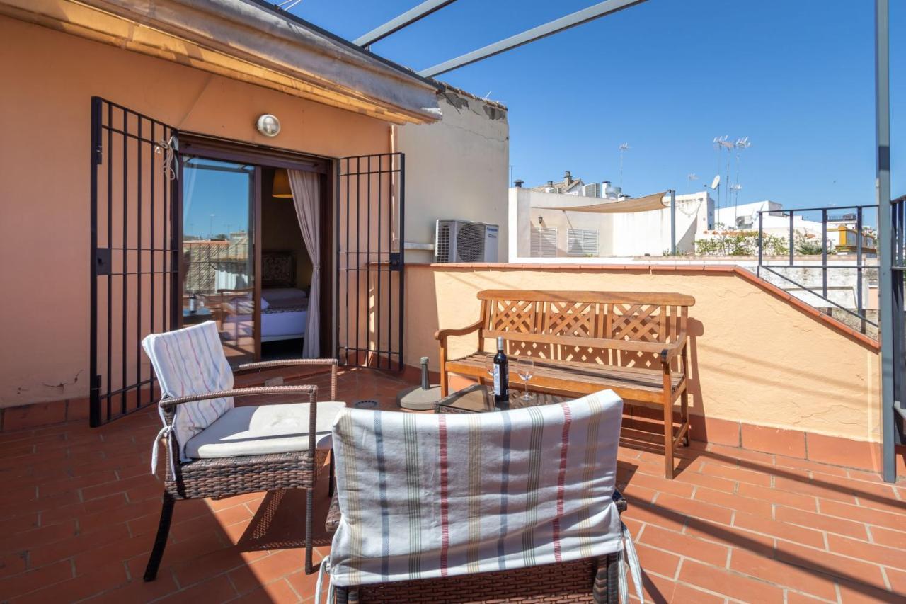 Puerta San Esteban Apartman Sevilla Kültér fotó