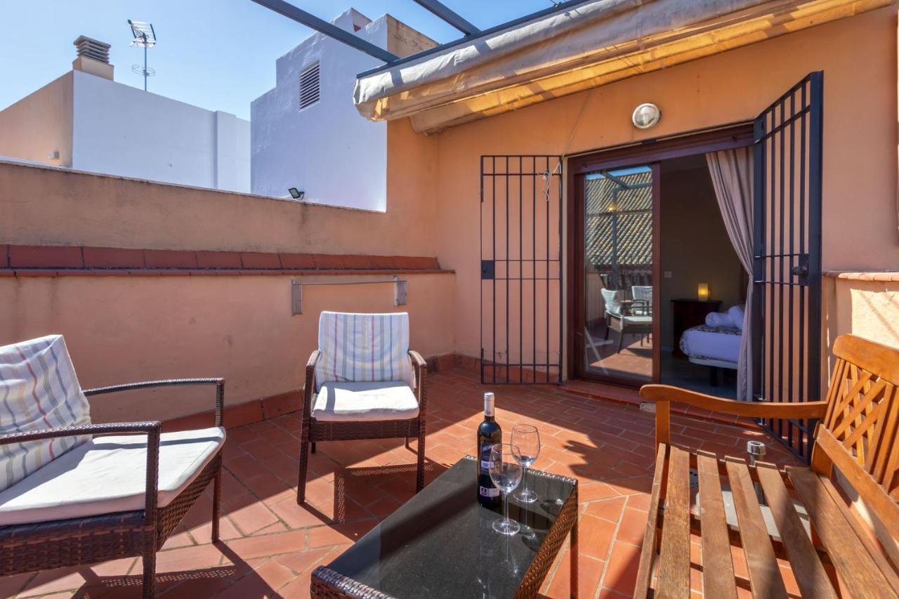 Puerta San Esteban Apartman Sevilla Kültér fotó