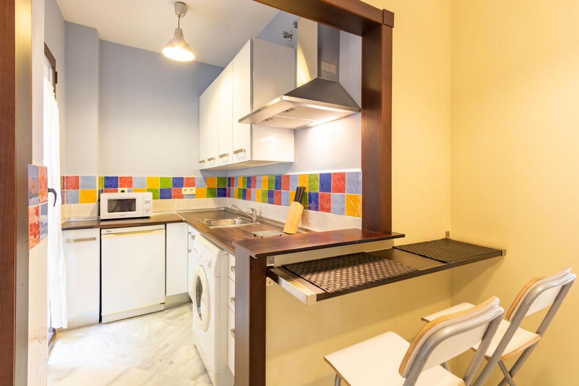 Puerta San Esteban Apartman Sevilla Szoba fotó